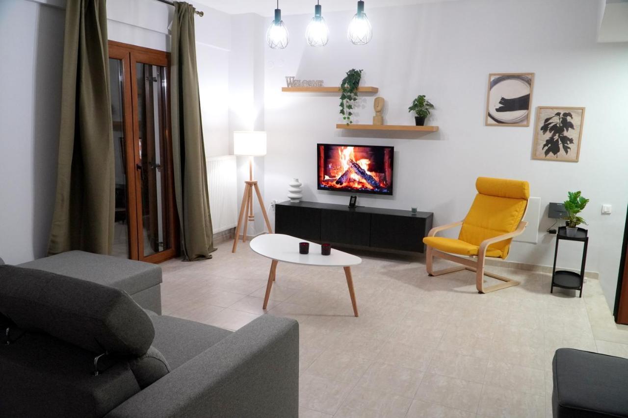 Modern Apartment In Οld Τown Szaloniki Kültér fotó